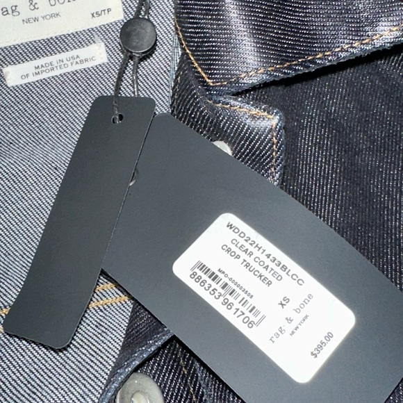 rag & bone New York Cropped Trucker Jacket - Picture 3 of 12